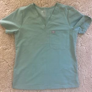 Figs JADE catrina one-pocket scrub top small